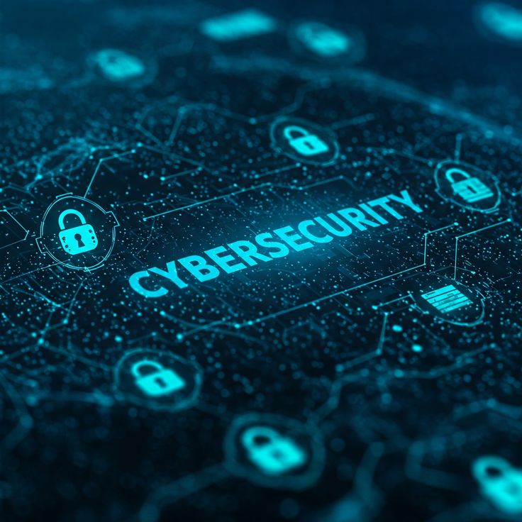 Dark tech background